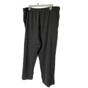 Soft Surroundings Women's Size PXL Pull On Elastic Drawstring Waist Pants Gray